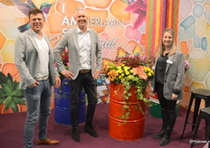 Gertjan Sosef, Jeffrey Ammerlaan en Mariska van den Berg van Ammerlaan Sosef.